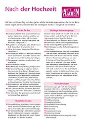 Nach der Hochzeit ©Bad Aachen